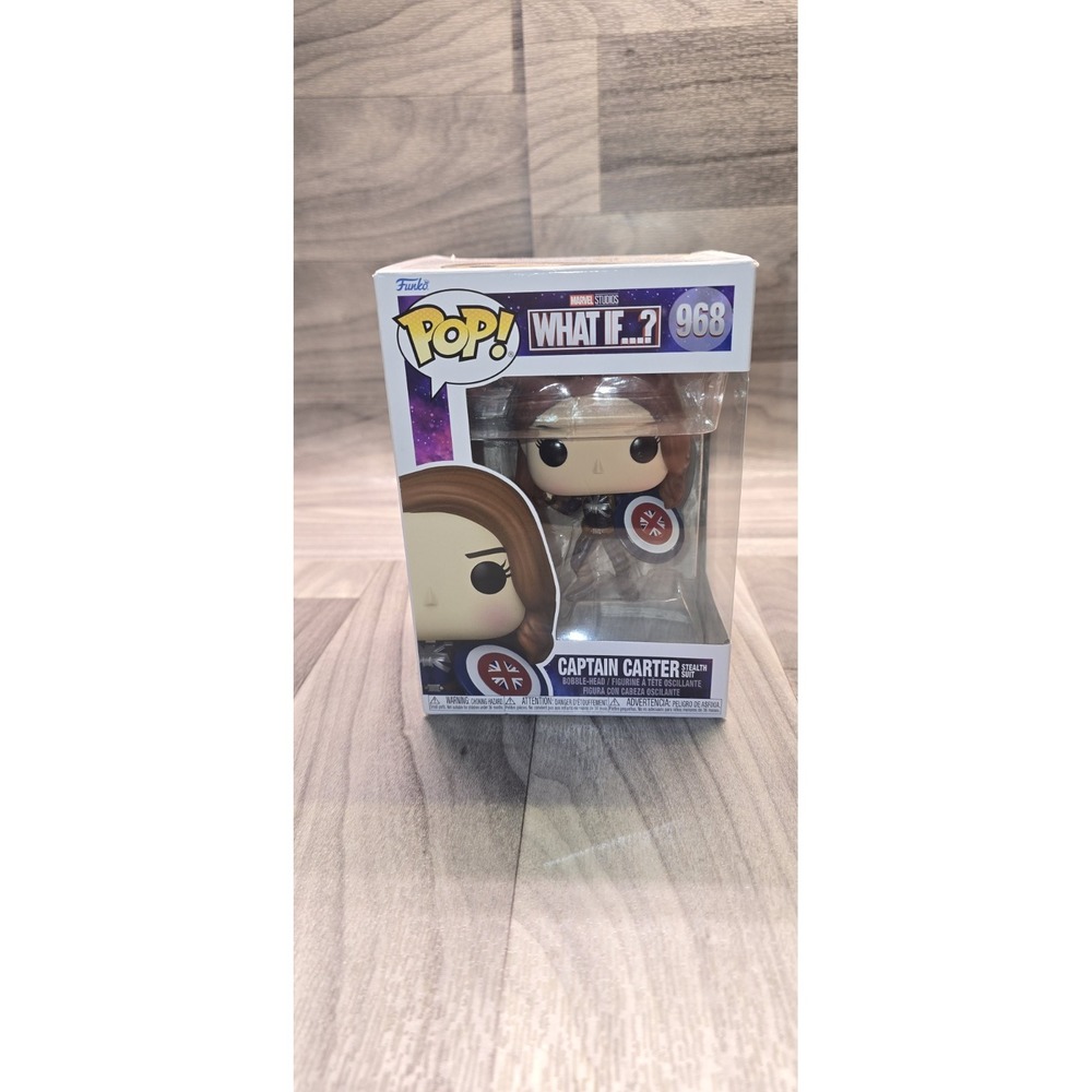 Funko POP! Marvel: What If...? - Captain Carter [Stealth Suit] #968